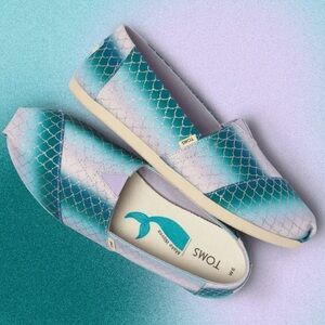 Mermaid Toms Slip-on Shoes